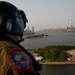 Coast Guard Air Station Atlantic City conducts port, waterways, and coast security patrol flight over New York City