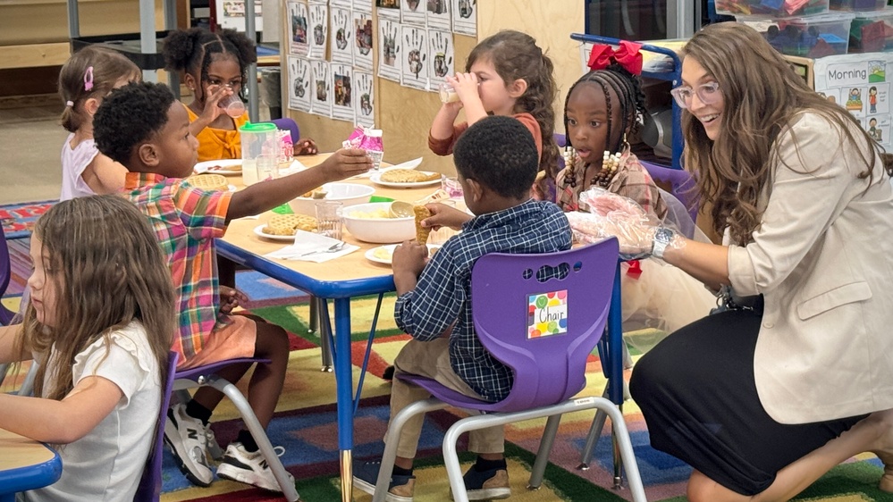 Prekindergarten Family-Style Dining