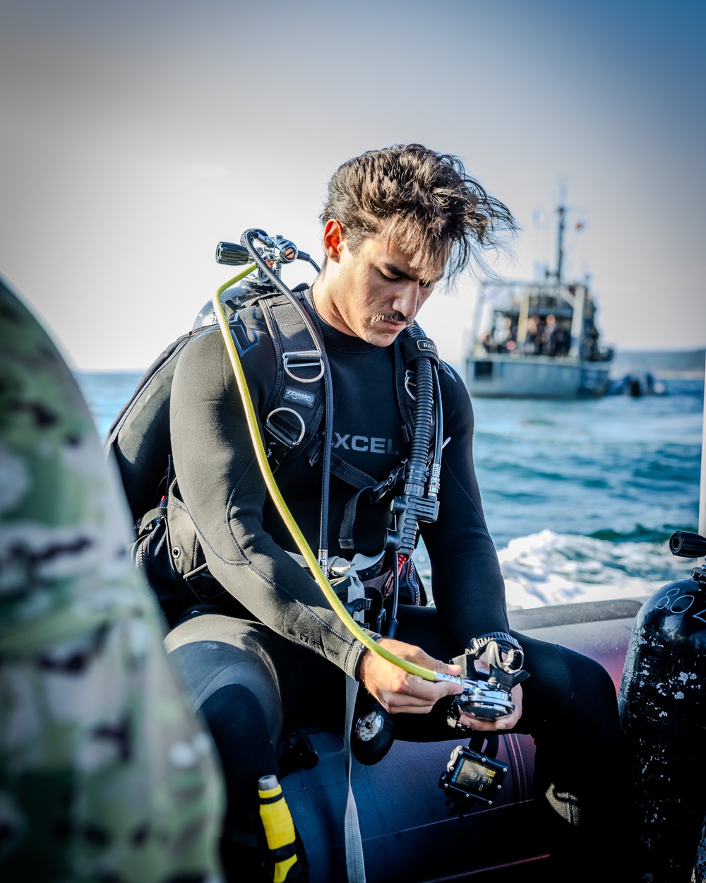 Sea Breeze 2024 - EOD Simulated Underwater Demolition Operations