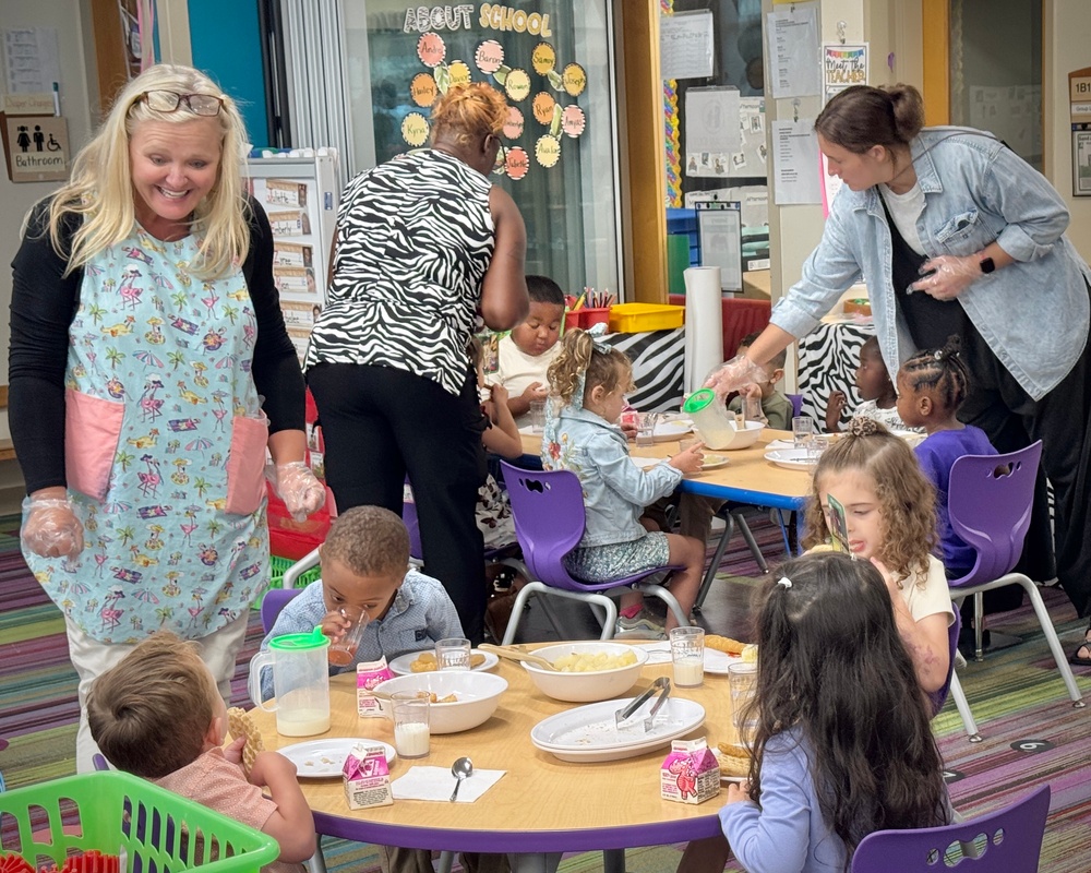 Prekindergarten Family-Style Dining