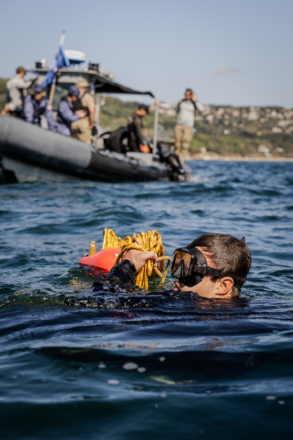 Sea Breeze 2024 - EOD Simulated Underwater Demolition Operations