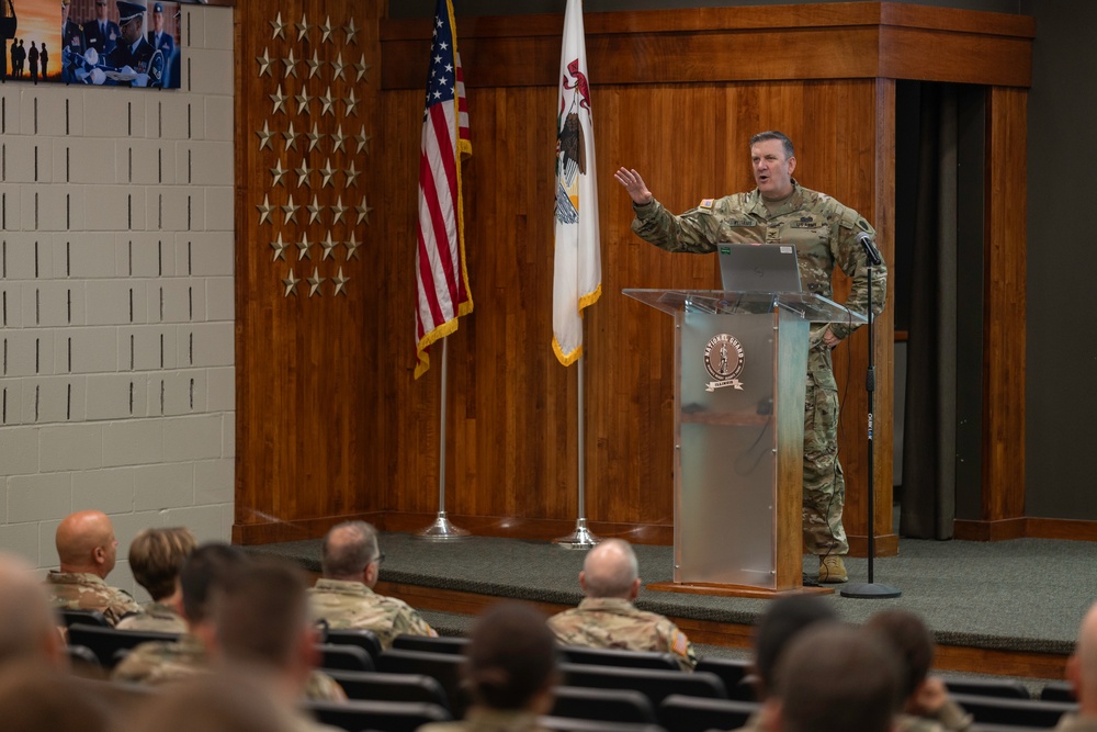 Warrant Officer Symposium Held at Camp Lincoln for Illinois National Guard