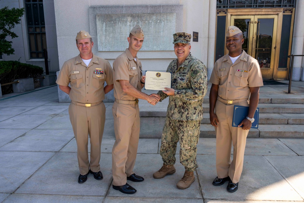 Rear Adm. Case Congratulates Graduates of FMMTC