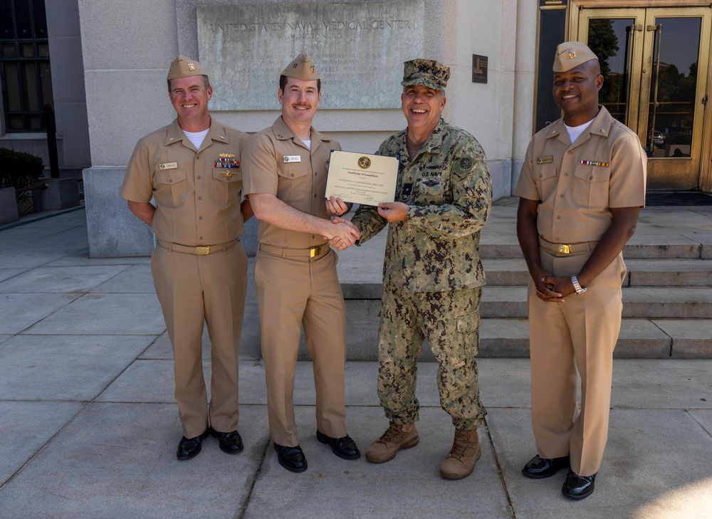 Rear Adm. Case Congratulates Graduates of FMMTC