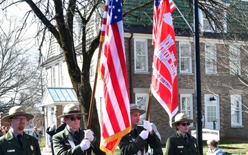 District leadership, Color Guard participate in historic parade