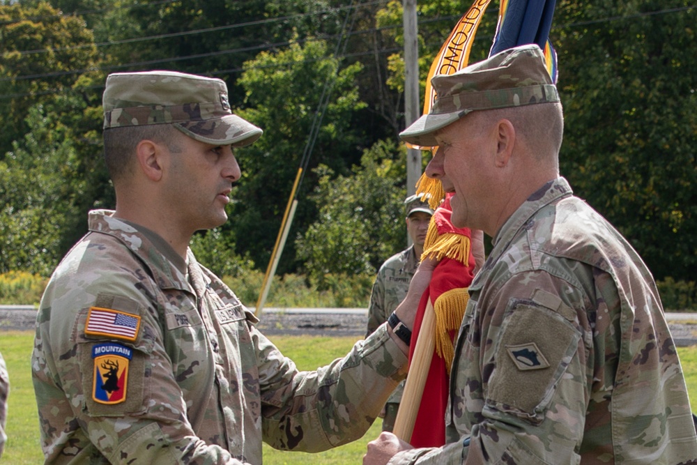 The 86th Infantry Brigade Combat Team (Mountain) Welcomes New Commander