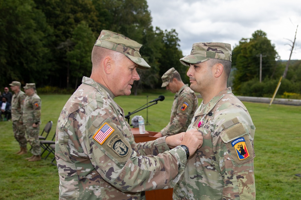 The 86th Infantry Brigade Combat Team (Mountain) Welcomes New Commander