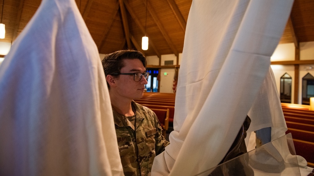Religious Affairs Airmen work to boost spirits at Travis