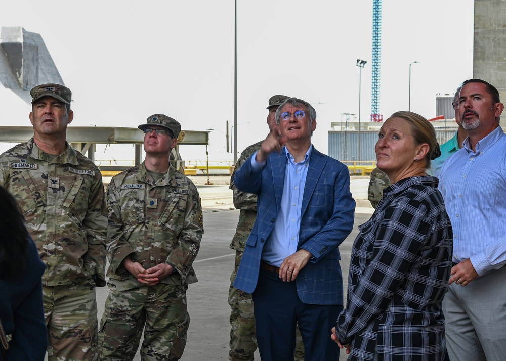 Secretary of the Air Force For Installations Deputy Assistant Visits Vandenberg