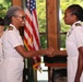 Navy Lt. Marie Esther Congo promotes to Lt. Cmdr.