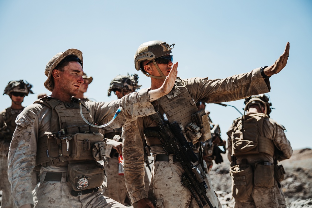 3rd LAR conducts a Marine Corps Combat Readiness Exercise at the Combat Center