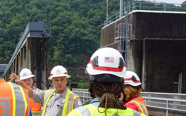 Leadership Development Program visits Bluestone Dam