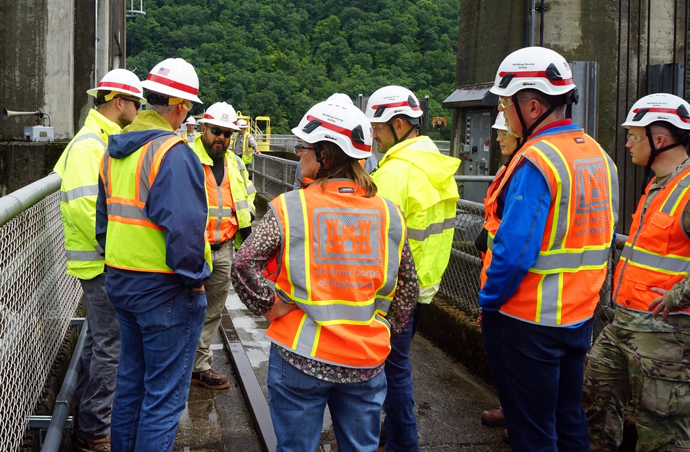 Leadership Development Program visits Bluestone Dam