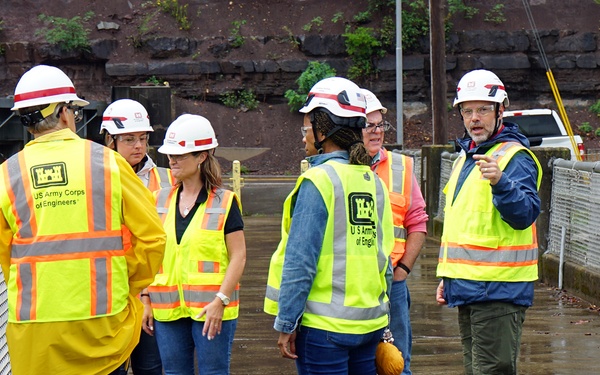 Leadership Development Program visits Bluestone Dam