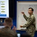 U.S. Navy Supply Officer speaks at Ground Supply School