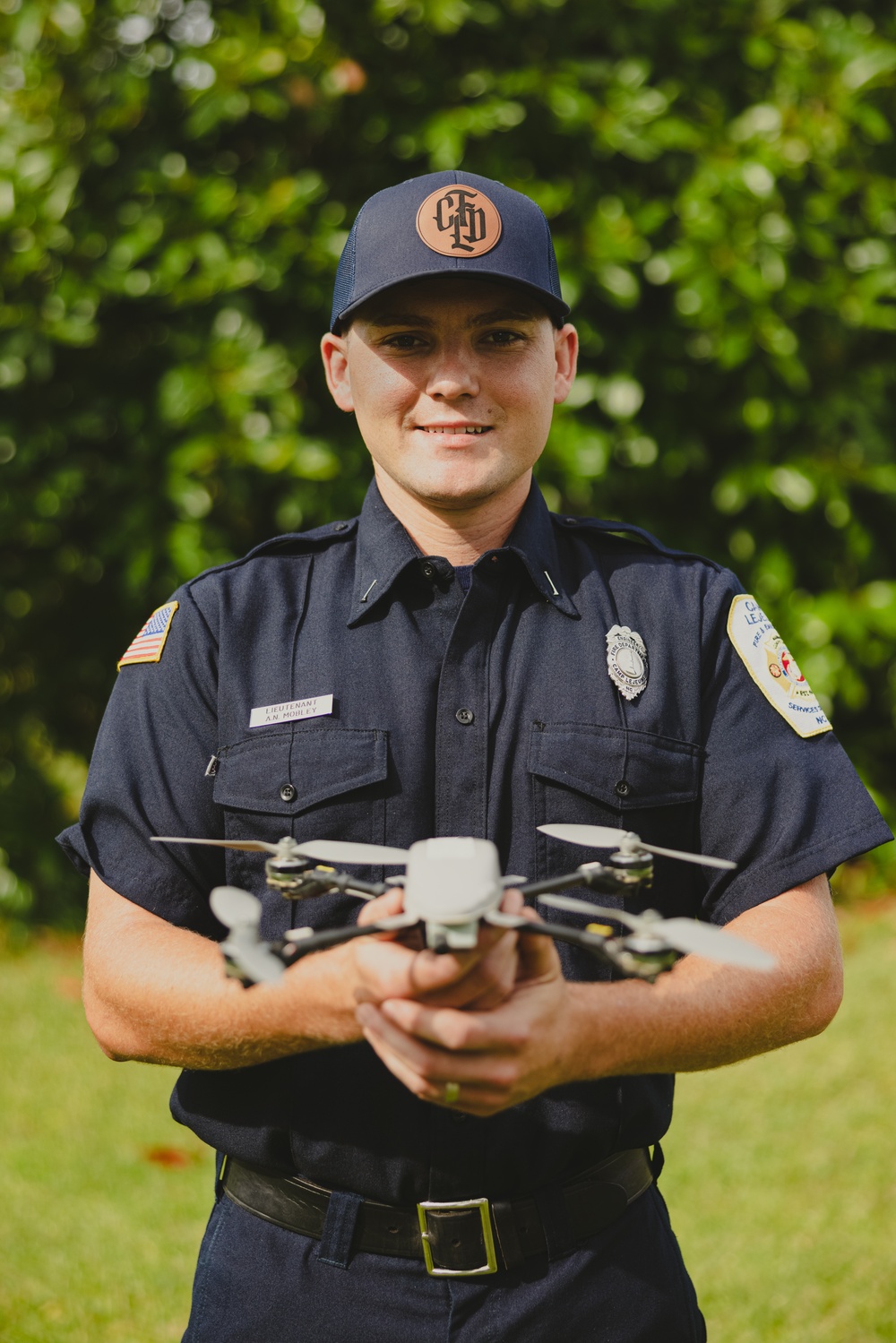 Sky Scouts of FESD - Lt. Mobley of Camp Lejeune’s Fire Station 3