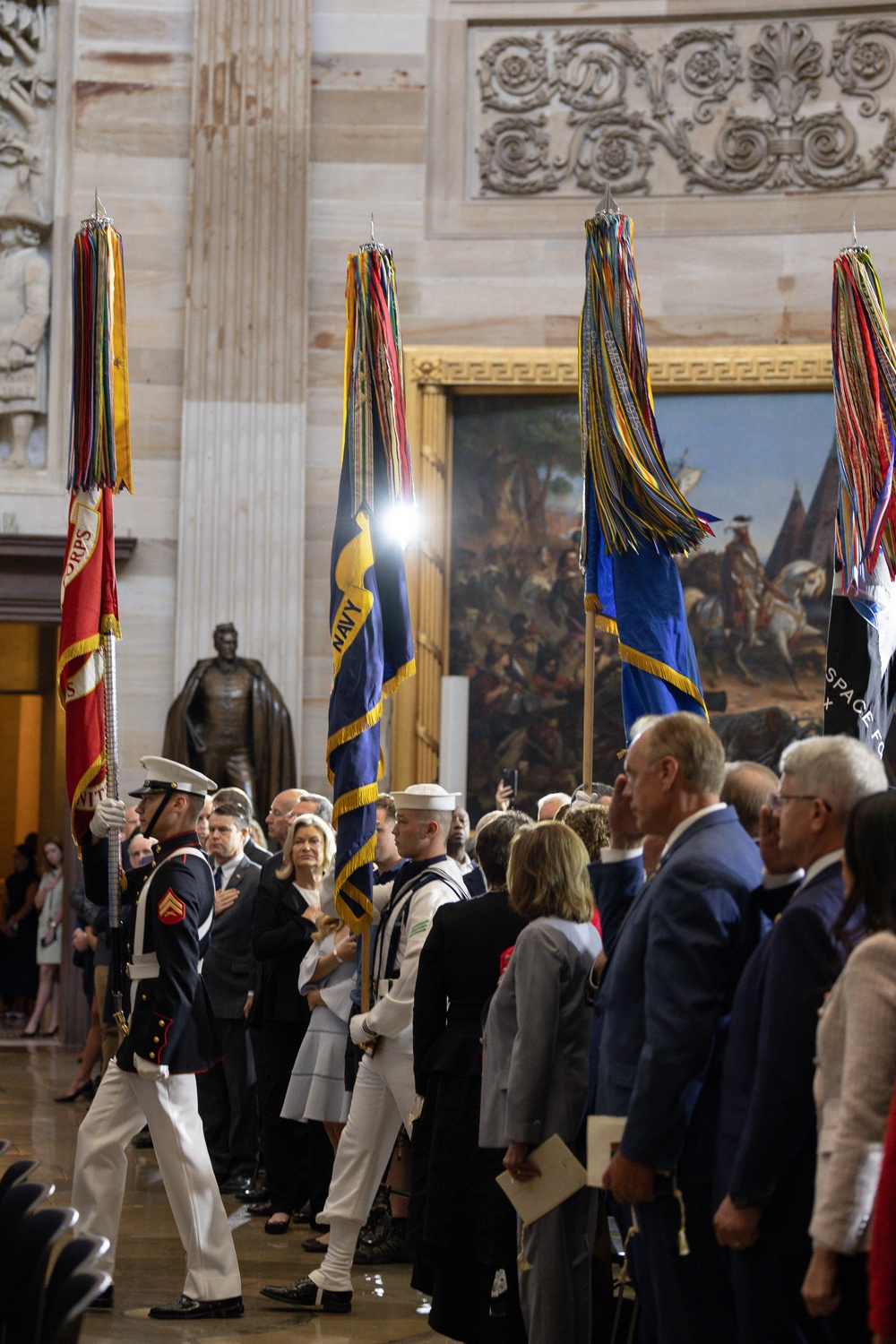 Thirteen Servicemembers lost at Hamid Karzai International Airport honored with Congressional Gold Medal Ceremony