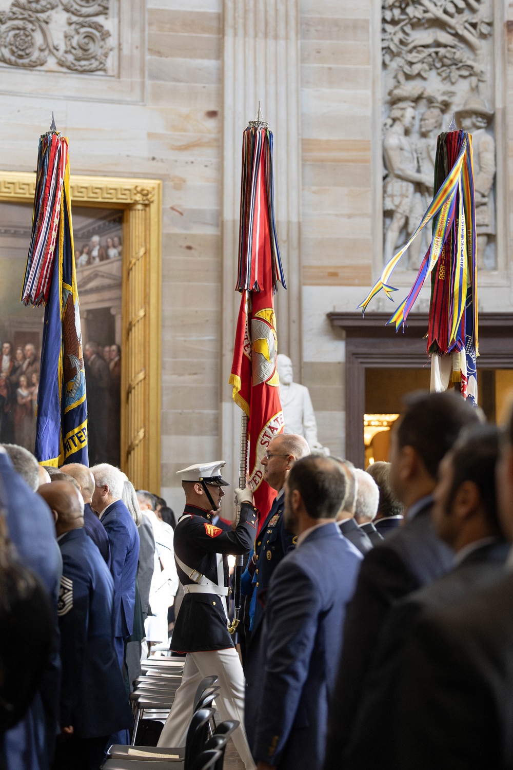 Thirteen Servicemembers lost at Hamid Karzai International Airport honored with Congressional Gold Medal Ceremony