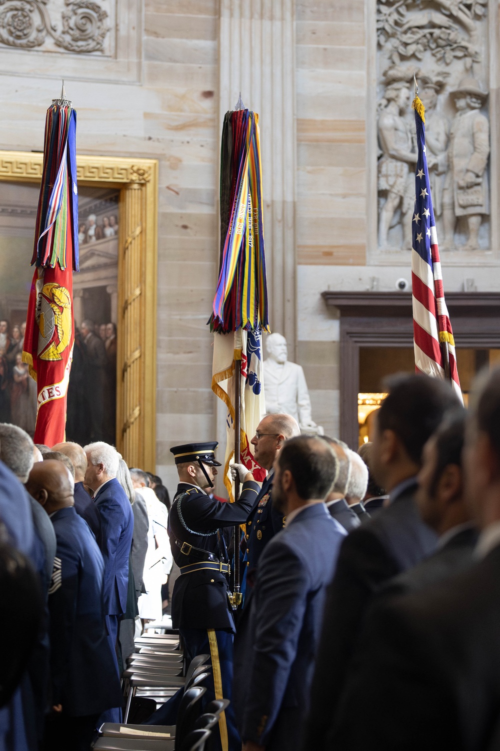 Thirteen Servicemembers lost at Hamid Karzai International Airport honored with Congressional Gold Medal Ceremony