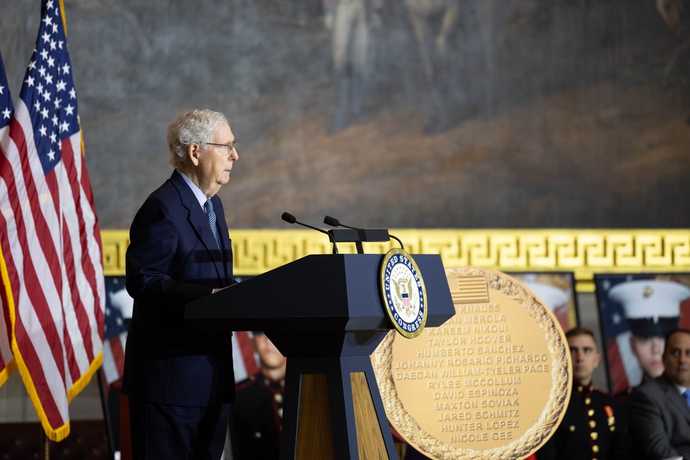 Thirteen Servicemembers lost at Hamid Karzai International Airport honored with Congressional Gold Medal Ceremony