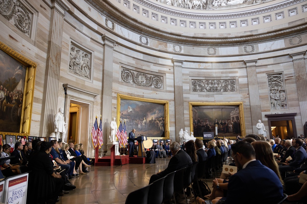 Thirteen Servicemembers lost at Hamid Karzai International Airport honored with Congressional Gold Medal Ceremony