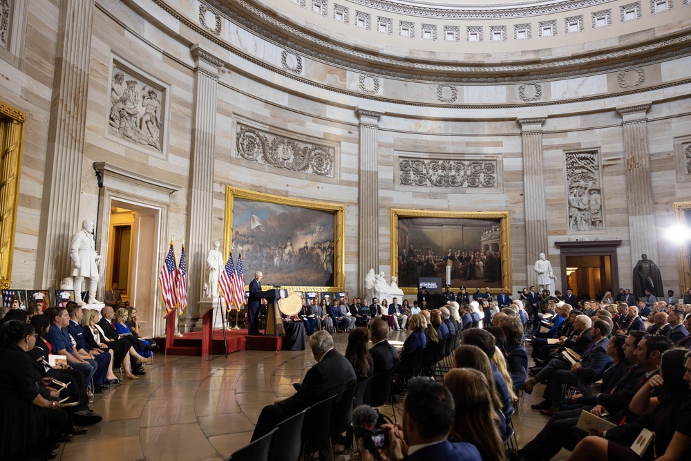 Thirteen Servicemembers lost at Hamid Karzai International Airport honored with Congressional Gold Medal Ceremony