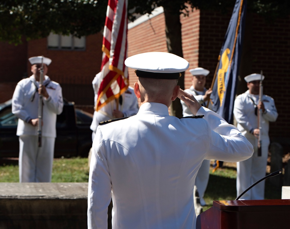 Commodore John Barry Memorial: Sailors and Community Honor Naval Pioneer