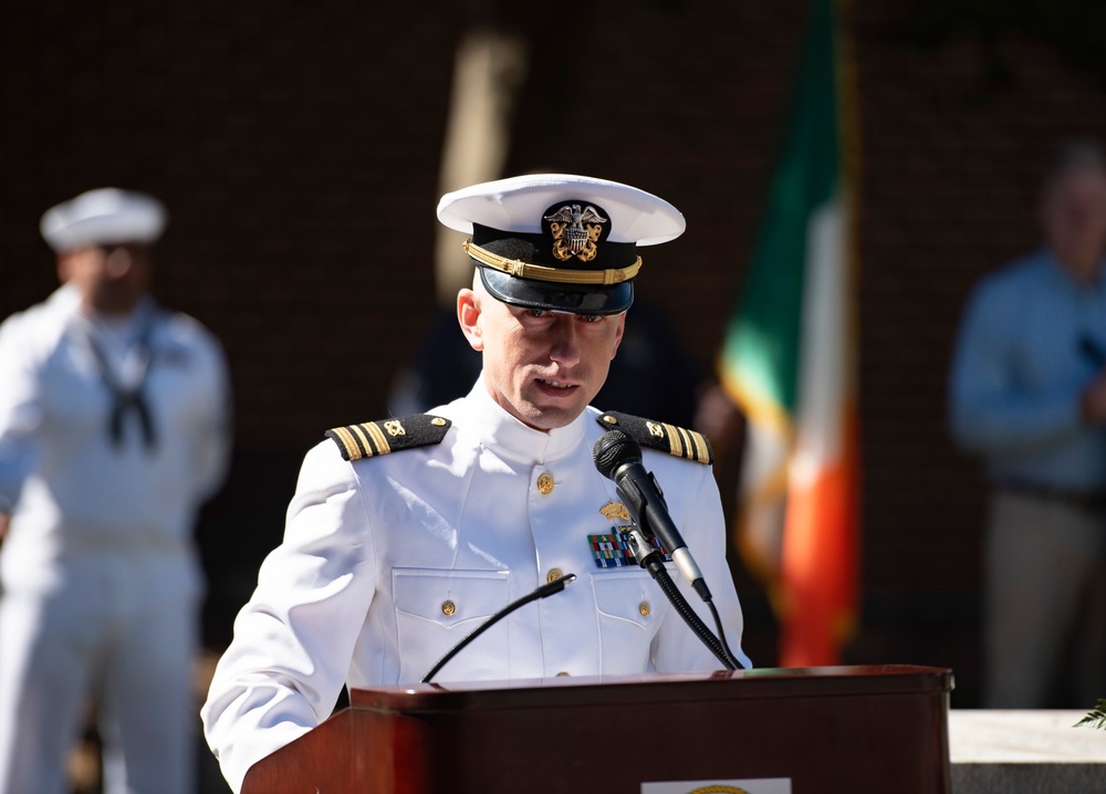 Commodore John Barry Memorial: Sailors and Community Honor Naval Pioneer