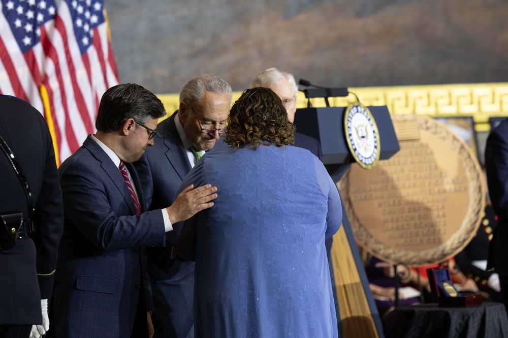 Thirteen Servicemembers lost at Hamid Karzai International Airport honored with Congressional Gold Medal Ceremony