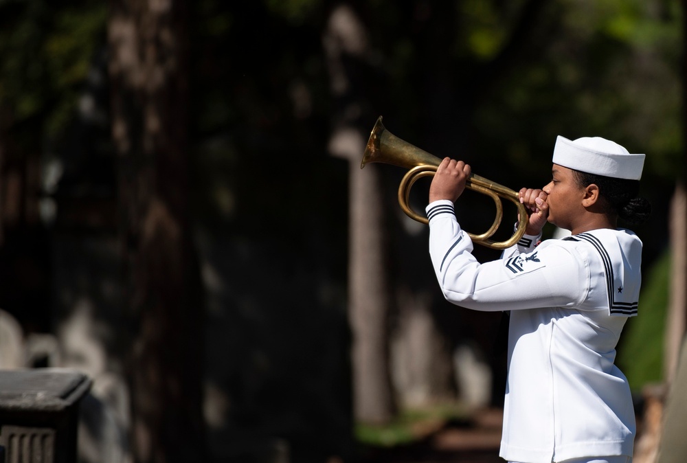 Commodore John Barry Memorial: Sailors and Community Honor Naval Pioneer