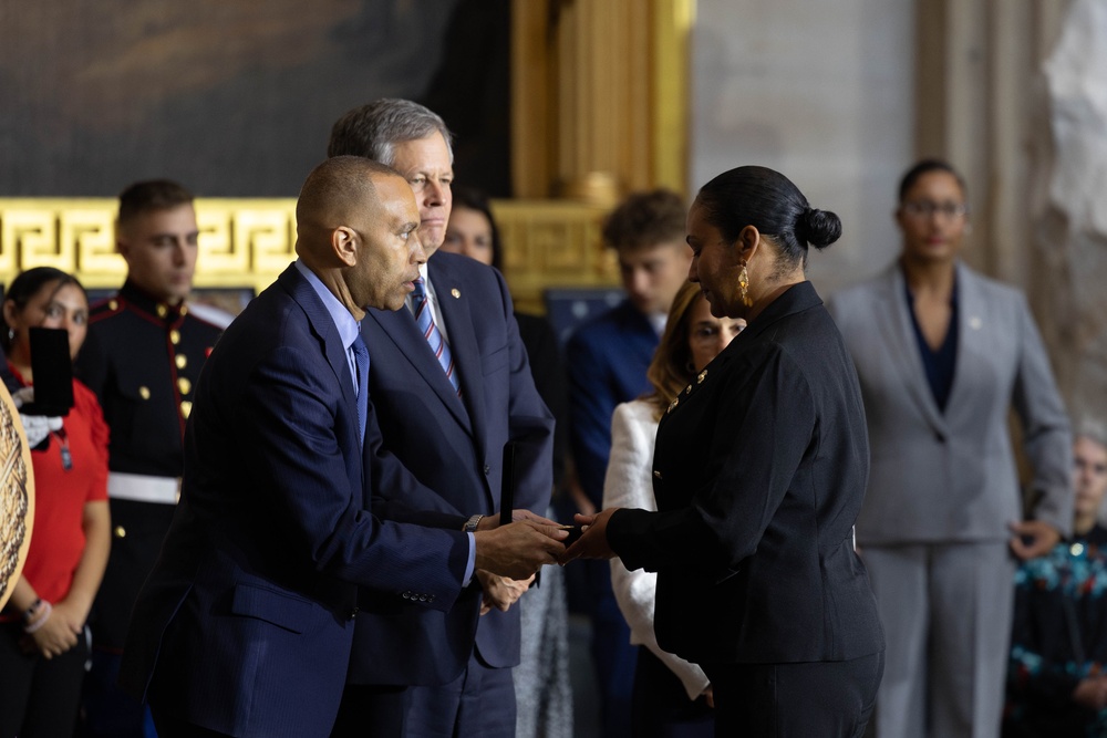 Thirteen Servicemembers lost at Hamid Karzai International Airport honored with Congressional Gold Medal Ceremony