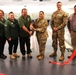 Official ribbon-cutting held to open New Edge String Pinspotter Bowling System at Fort McCoy