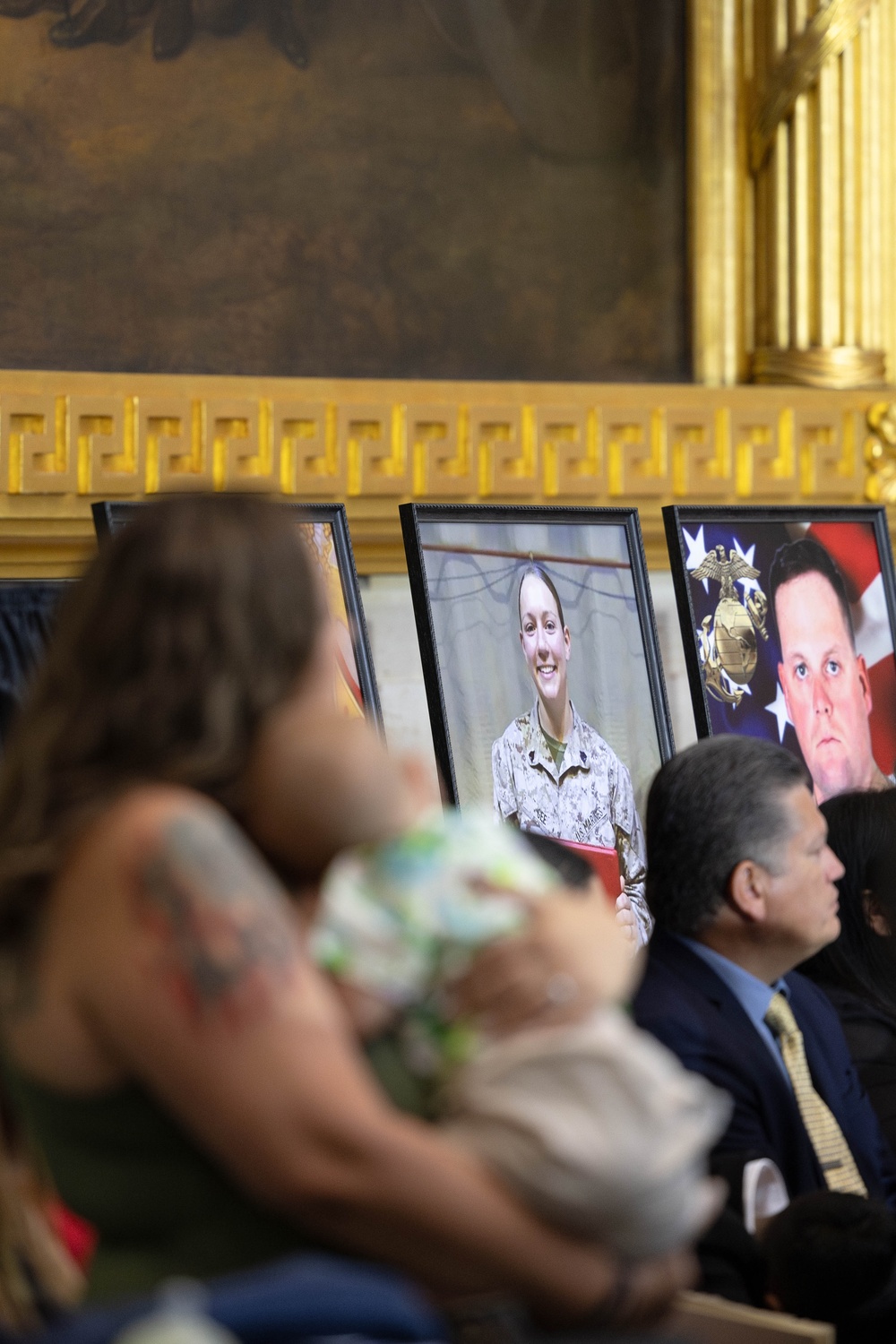 Thirteen Servicemembers lost at Hamid Karzai International Airport honored with Congressional Gold Medal Ceremony