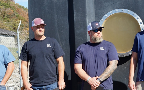 USACE Dive Team trains at Winfield Locks and Dam