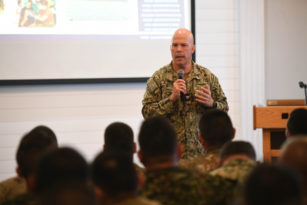 Partner Nation Students Meet 4th Fleet Deputy MOC Director and Tour USS Mason During WHINSEC 2025