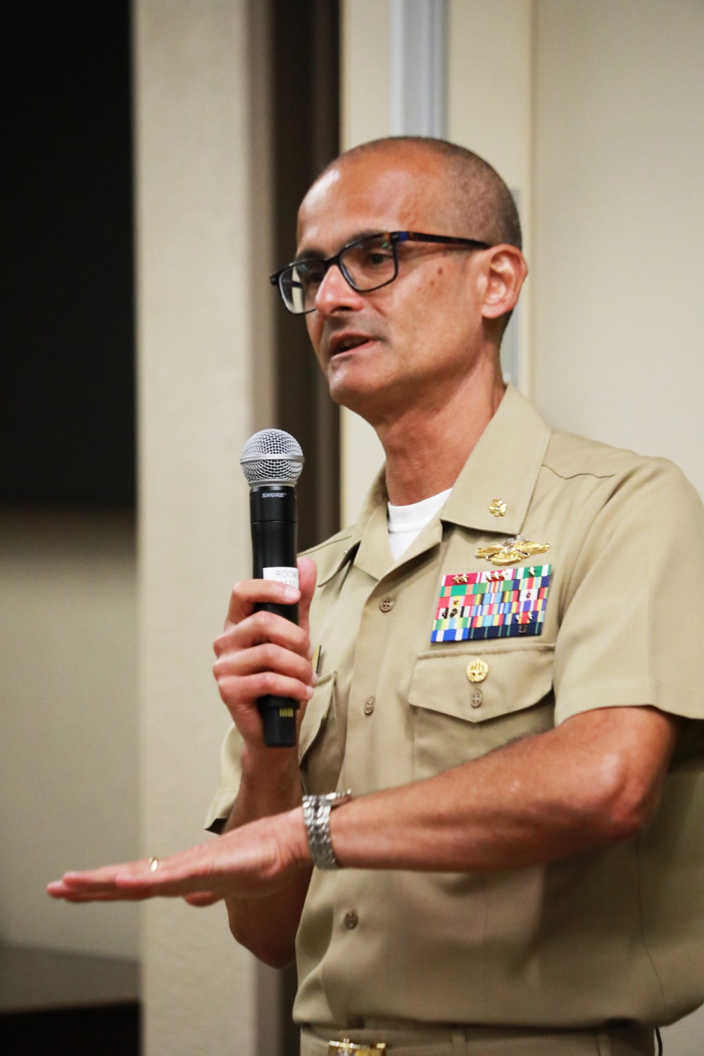 Hispanic, Navy Medicine flag officer shares his story during Hispanic Heritage Observance