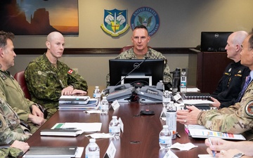 Canadian Maj. Gen. Robert Ritchie visits NORAD and USNORTHCOM