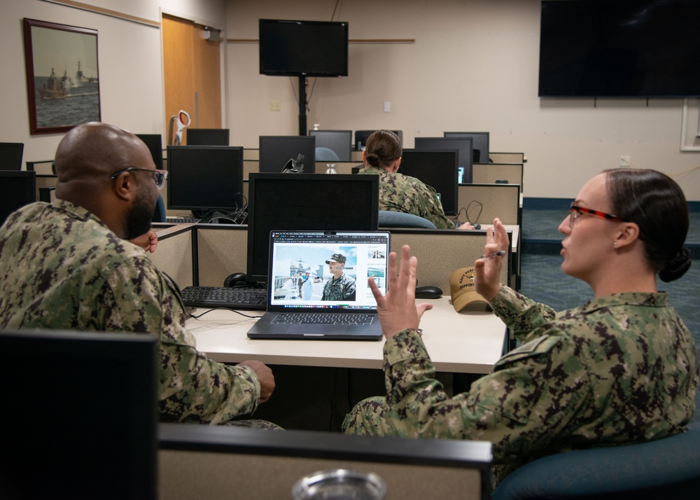 Center for Service Support hosts Mass Communication Specialist Rate Training on board Naval Station Newport, R.I.