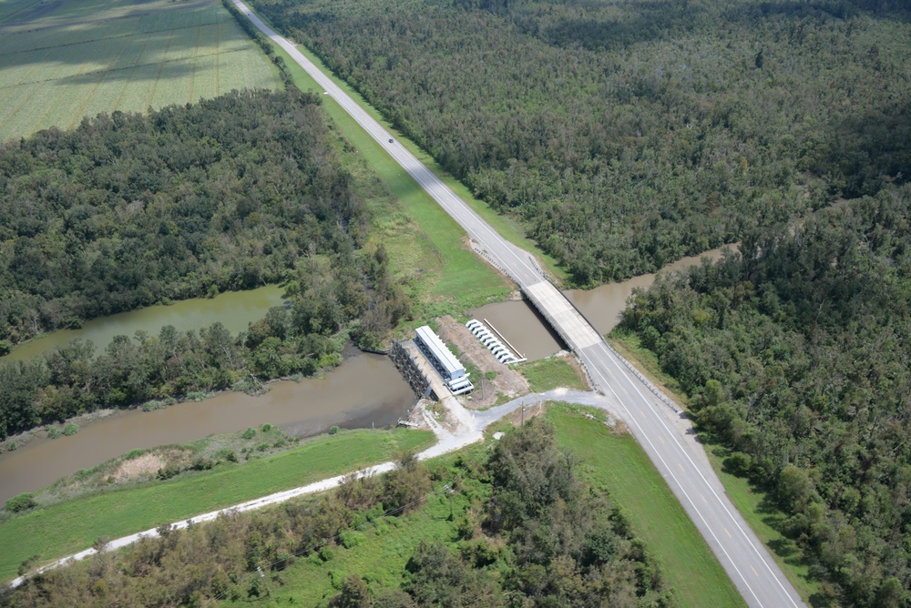 Mississippi Valley Division commander visits Corps of Engineers areas impacted by Hurricane Francine