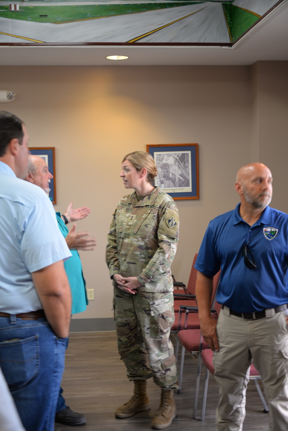 Mississippi Valley Division commander visits Corps of Engineers areas impacted by Hurricane Francine