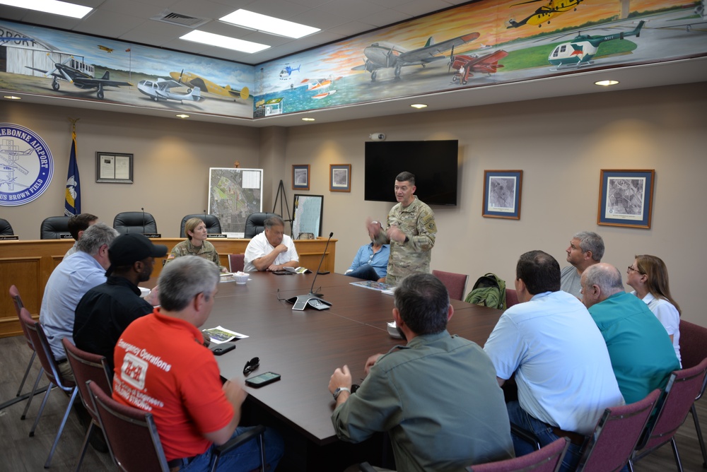 Mississippi Valley Division commander visits Corps of Engineers areas impacted by Hurricane Francine