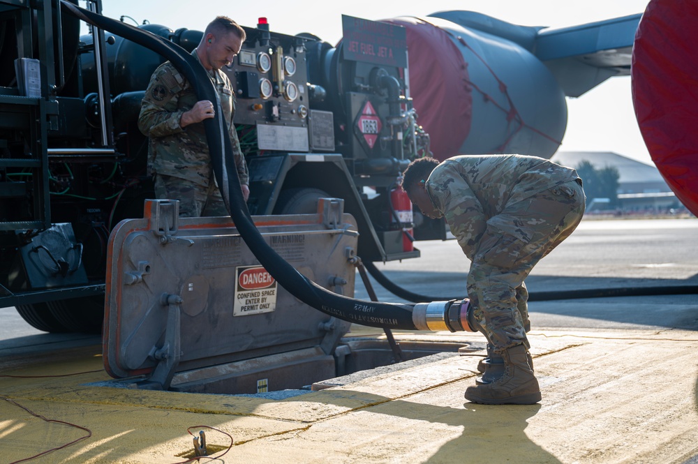 92nd Air Refueling Wing completes Titan Fury 24-7, validating rapid global mobility capabilities