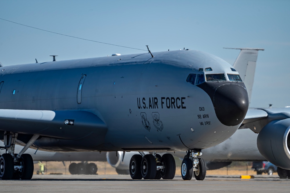 92nd Air Refueling Wing completes Titan Fury 24-7, validating rapid global mobility capabilities