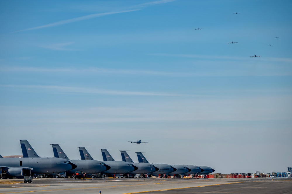 92nd Air Refueling Wing completes Titan Fury 24-7, validating rapid global mobility capabilities