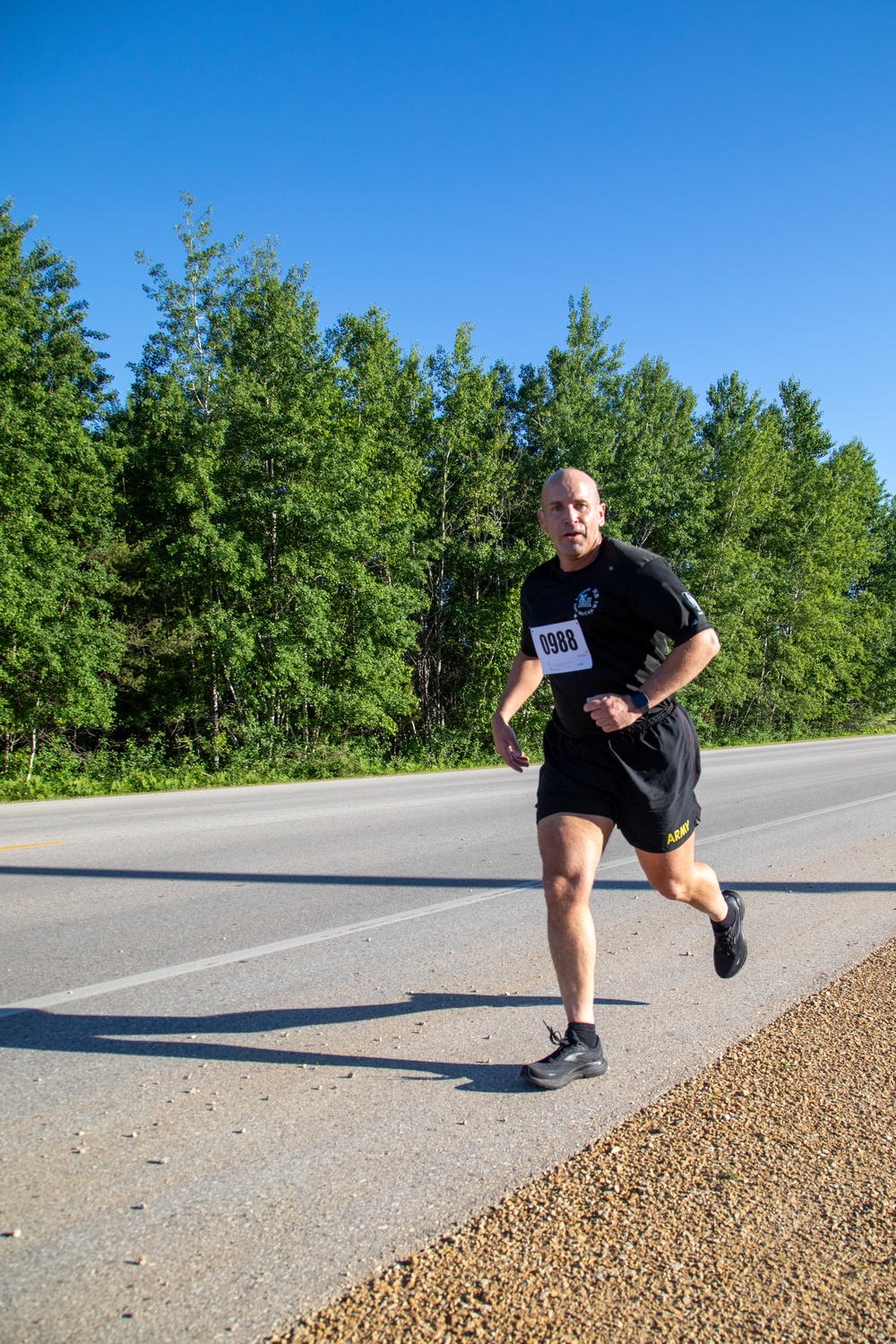 CSM Participates in Army Run