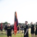 Eagle Brigade Gets into Formation prior to Post Run