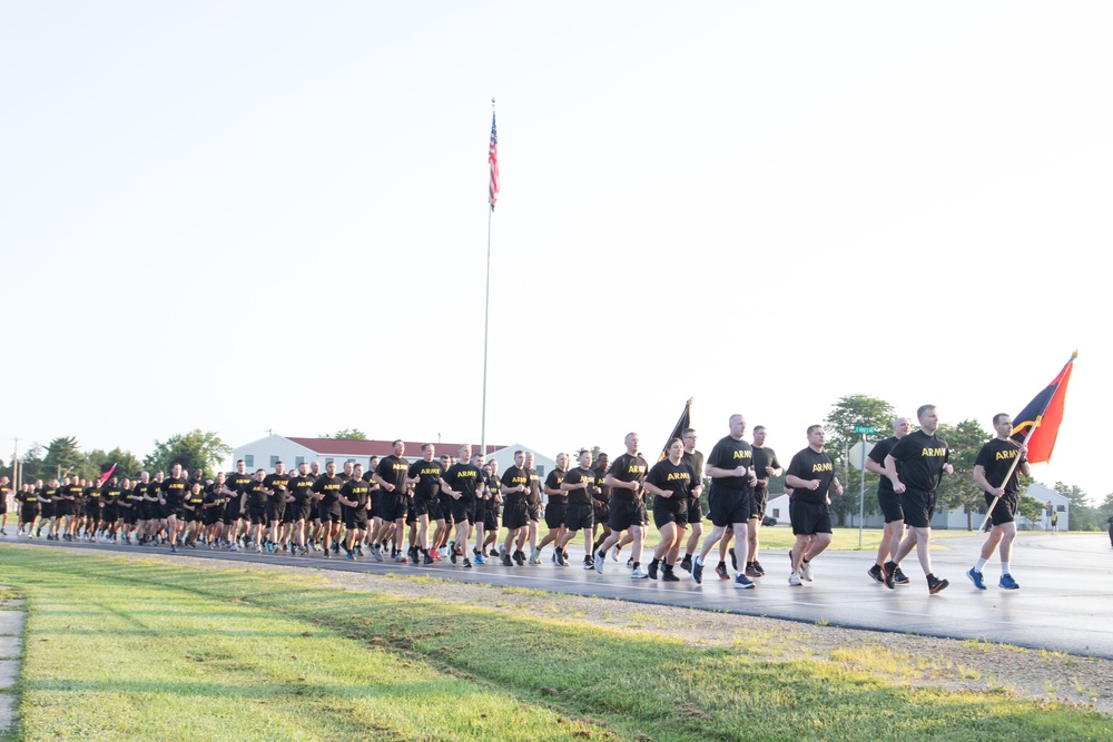 Eagle Brigade Runs for Espirit de Corps