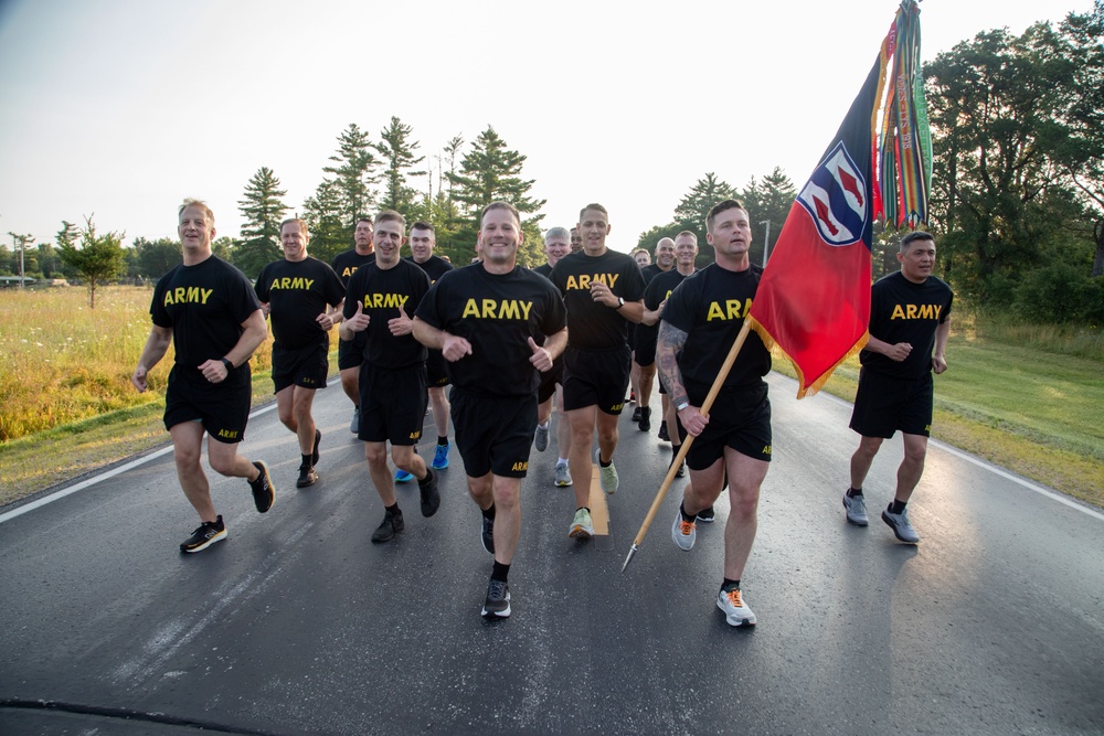 Eagle Brigade Runs for Espirit de Corps