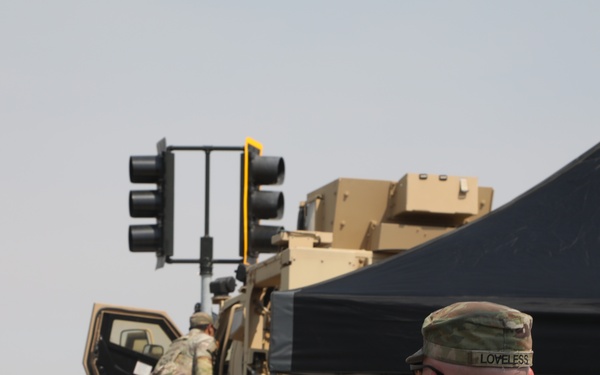 Joint Military and Police Checkpoints Manage Line Fire Evacuations