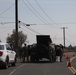National Guard Soldiers Take a Break at Fire Evacuation Post